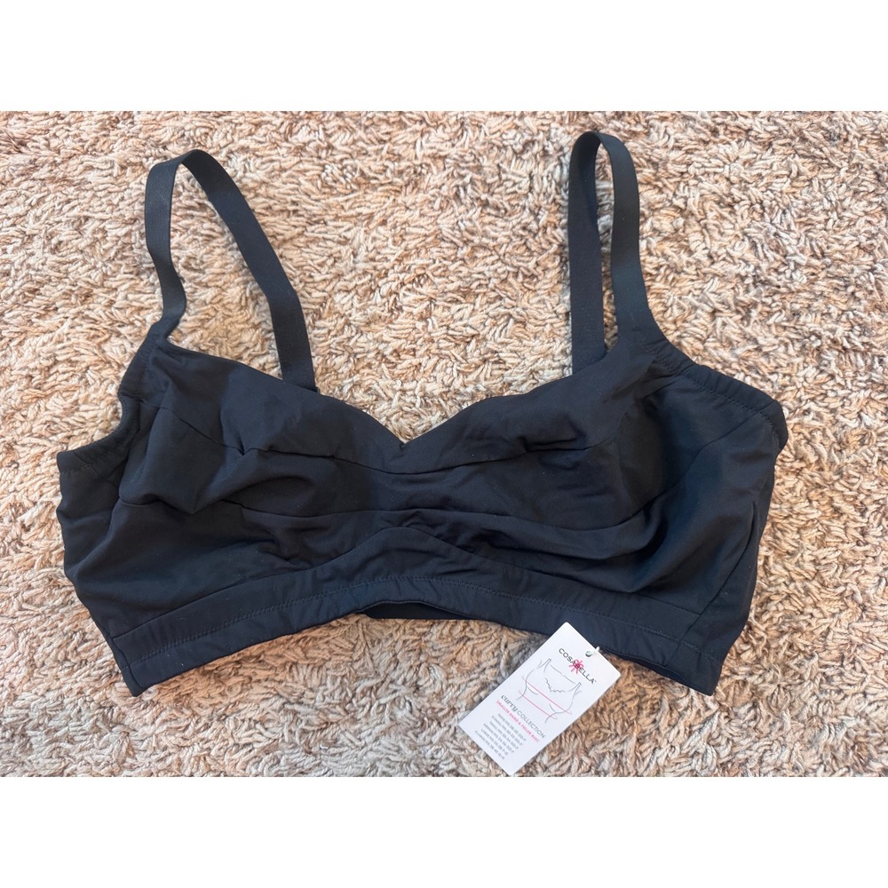 Cosabella Curvy Sweetie Bralette Black Size Small NWT